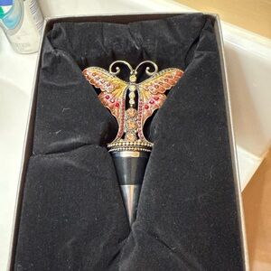Elegant Butterfly Wine Stopper